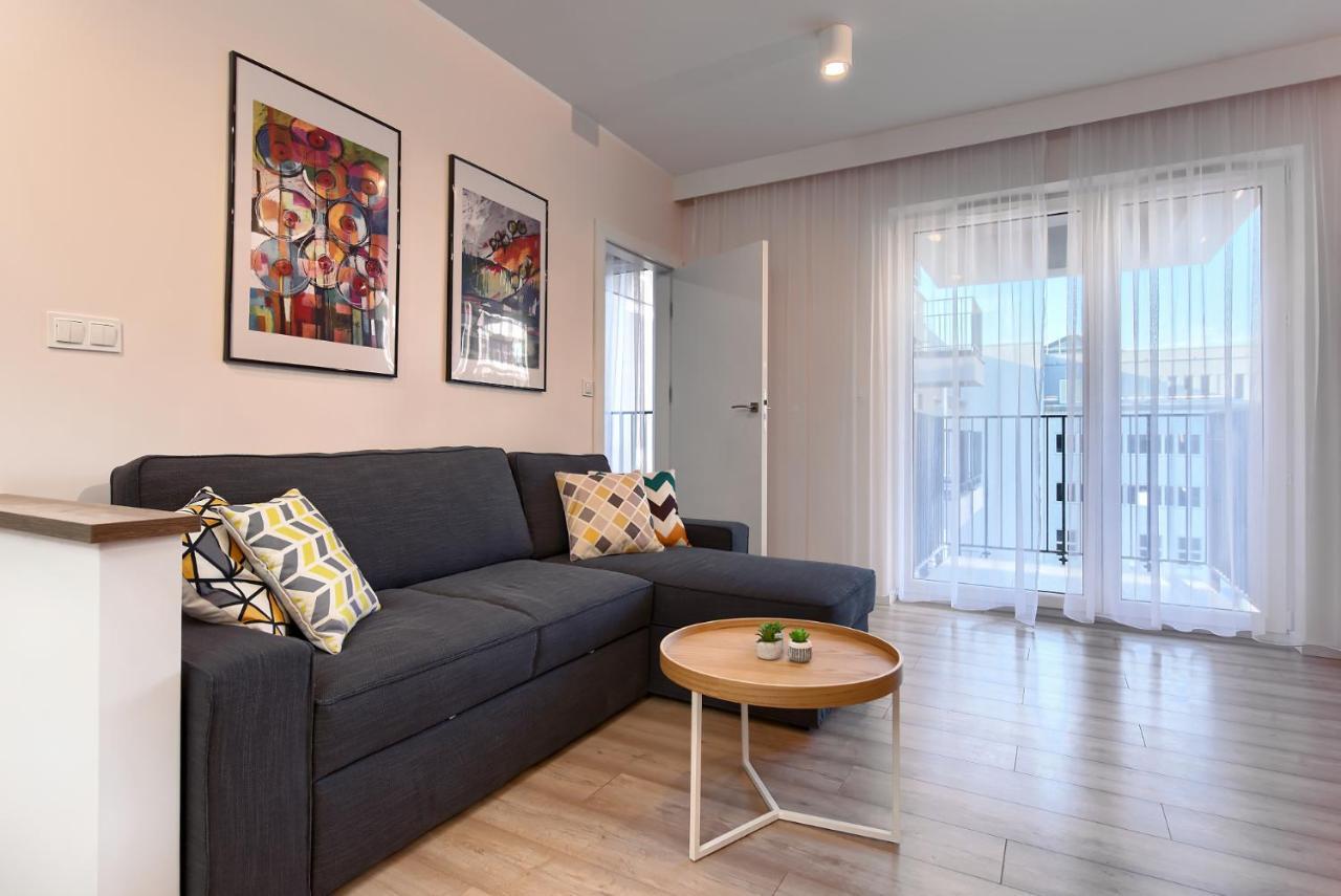 City Centre Modern Apartment Poznan Free Parking מראה חיצוני תמונה