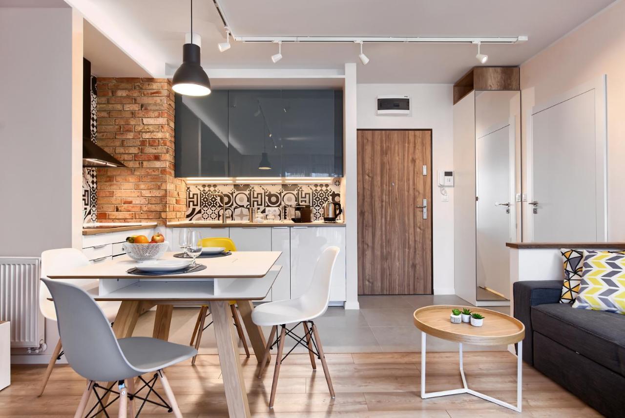City Centre Modern Apartment Poznan Free Parking מראה חיצוני תמונה