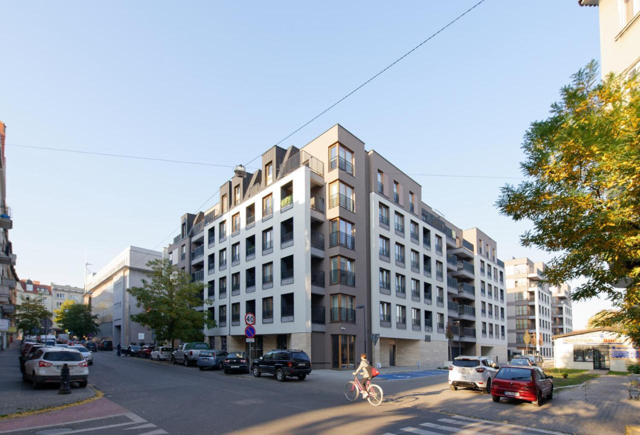 City Centre Modern Apartment Poznan Free Parking מראה חיצוני תמונה
